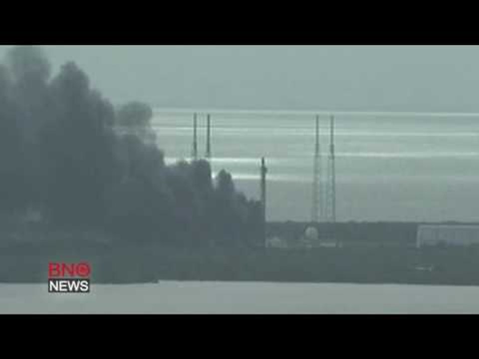Explosion rocks Space X launch site at Cape Canaveral; no injuries reported