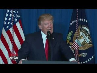 Trump Delivers Statement on Strike Against Syrian Airbase