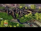 Freight Train Transporting Crude Oil Derails in Chicago Suburb
