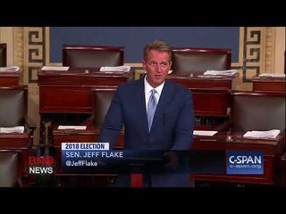Republican U.S. Senator Jeff Flake Won't Run for Re-election