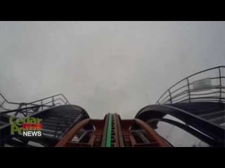 RAW: Watch new Ohio roller coaster get off to a good start