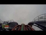 RAW: Watch new Ohio roller coaster get off to a good start