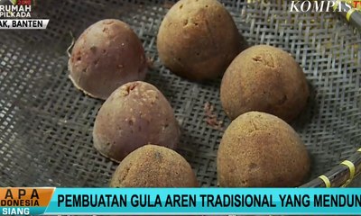 Intip Cara Membuat Gula Aren Banten yang Mendunia