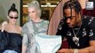 Travis Scott Learns To Change Diapers From Kim & Kourtney Kardashian
