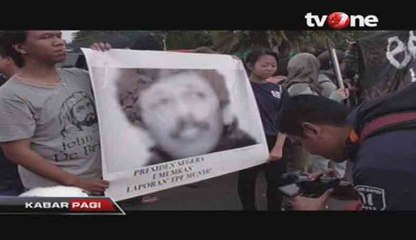 Mahasiswa Mengutuk Hilangnya Dokumen Kematian Munir