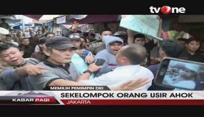 Warga Tolak Kedatangan Ahok di Kebon Jeruk