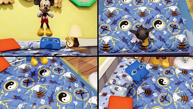 Mickey Mouse Disney Baby Finger Family Song and 5 Little Monkeys Nursery Rhymes Playlist Compilation