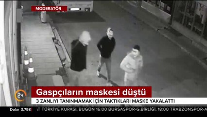 Gaspçıların maskesi düştü
