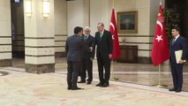 Cumhurbaşkanı Erdoğan, Afganistan Büyükelçisi Sayedjan'ı kabul etti - ANKARA