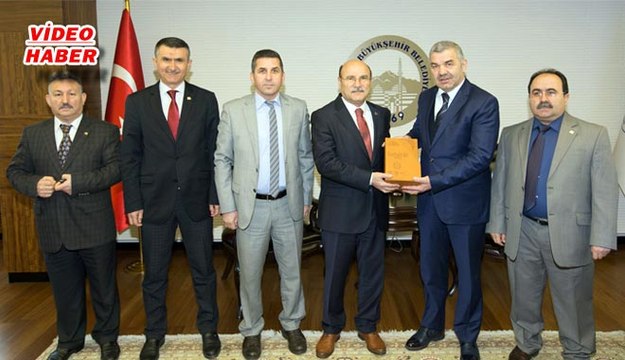 (16 Ocak 2018) “HUZURLU BELEDİYE HUZURLU ŞEHİR” BEM-BİR SEN GENEL BAŞKANI TURBAY, BAŞKAN ÇELİK’İ ZİYARET ETTİ