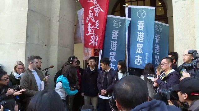 Hong Kong democracy activists appeal jail terms