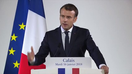 Macron : l'État « ne laissera pas se reconstituer une jungle » à Calais