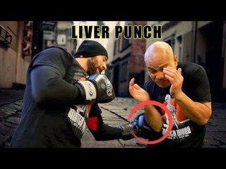 How to block liver punch by a boxer | Street Fight