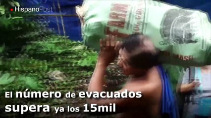El volcán filipino Mayon vierte lava y amenaza con una erupción