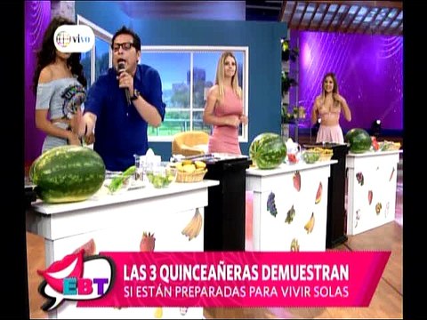 Las 3 Quinceañeras demuestran si estan preparadas para vivir solas