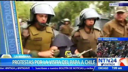 Tensión en Chile: manifestantes rechazan visita del papa Francisco por escándalos de pederastia en la iglesia católica
