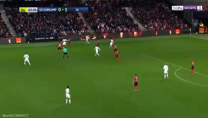Houssem Aouar Goal HD - Guingamp 0-2 Lyon 17.01.2018