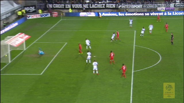 Skhiri gives Montpellier the lead with a clear shot