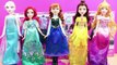 Haul ropa y accesorios de Barbie | Cambio de Look Princesas Disney Elsa Anna Ariel Bella Aurora