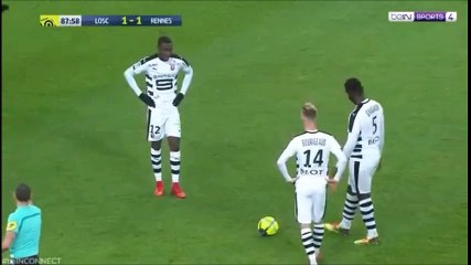 Benjamin Andre Goal vs Lille (1-2)