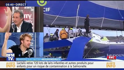 François Gabart face à Jean Jacques Bourdin 21/12