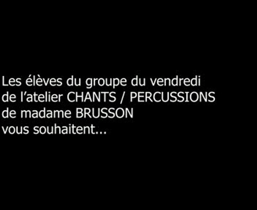 Bonne Année