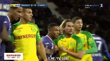 Toulouse 1-1 Nantes - les Buts - 17.01.2018 ᴴᴰ