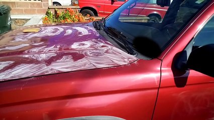 How to Metallic Paint a car with roller step by step
