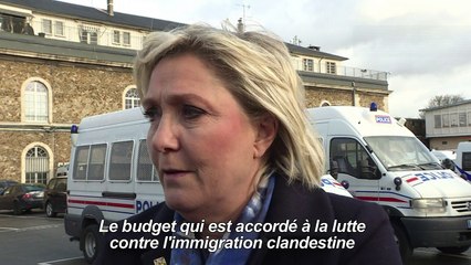 Visite surprise de M. Le Pen au CRA de Vincennes