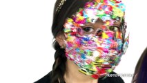 1000 Layers Challenge - 1000 Layers Of Stickers On Our Face