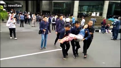 Un balcon s'effondre à Jakarta en faisant 75 blessés