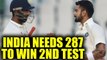 India vs South Africa 2nd test: SA all out for 258 in 2nd innings, India needs 287 to win | Oneindia