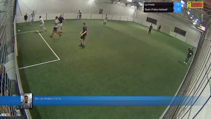 But de Hadjris (12-3) - La Poste Vs Team Poitoo Adhesif - 15/01/18 20:00 - LIGUE 4