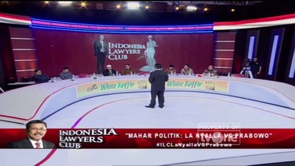 "Mahar Politik: La Nyalla vs Prabowo" [Part 3] - Indonesia Lawyers Club ILC tvOne