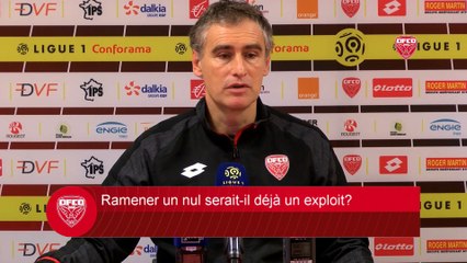 Conférence de presse d'Olivier Dall'Oglio avant PSG-DFCO