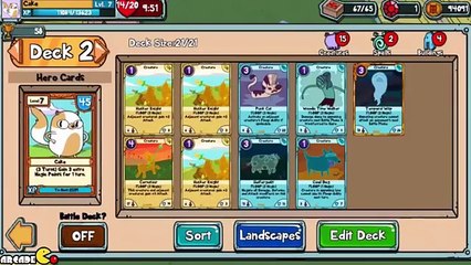 Card Wars Adventure Time Card Game: Quest 1 Fionna and Cake Adventure 3 Star!