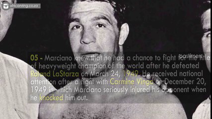 Unknown Interesting Facts About Rocky Marciano