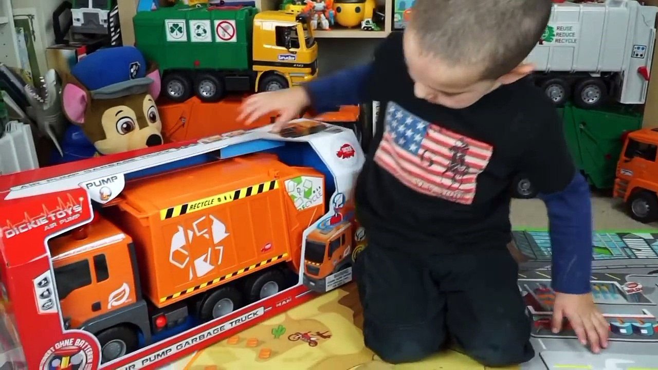 ckn toys garbage truck