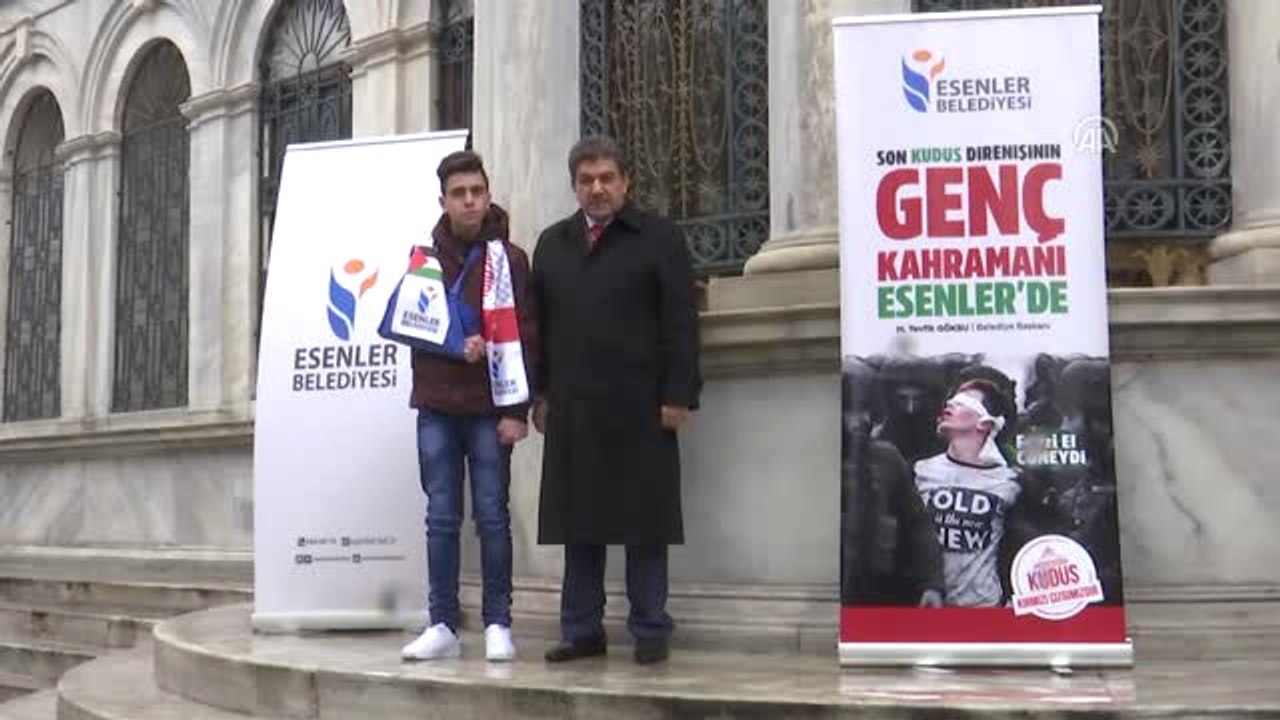 Kudüs Direnişinin Sembolü Filistinli Cuneydi Gazetecilerle Buluştu (1)