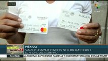 México: detectan anomalías en entrega de apoyos a afectados por sismos