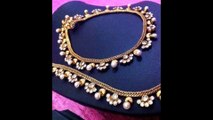 FANCY GOLD ANKLET IN LOW WEIGHT,FANCY PAYAL COLLECTION, GOLD JEWELLERY NEAR ME