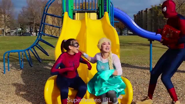 #14Frozen Elsa & Belle COTTON BALL CHALLENGE w Spiderman Maleficent Toy Fun Superhero in real life | Superheroes | Spiderman | Superman | Frozen Elsa | Joker