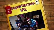 #15Captain America gifts Battle In Real Life   SuperHero Movie and Colors for Children | Superheroes | Spiderman | Superman | Frozen Elsa | Joker