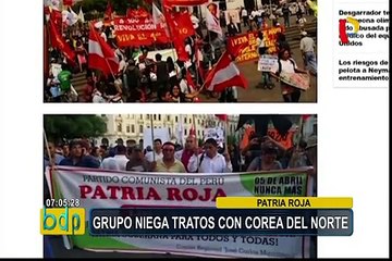 Patria Roja niega tratos ante supuesto complot de Corea del Norte contra EEUU