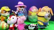 SURPRISE EGGS Paw Patrol and Sheriff Callie Giant Surprise Eggs Toys Video