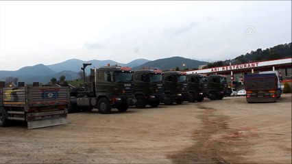Suriye sınırına askeri sevkiyat - HATAY