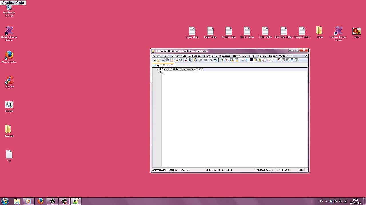 Robot publicador de anuncios  Renovador de anuncios