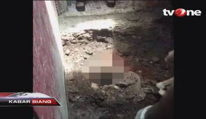 Jasad Korban Pembunuhan Dikubur Semen di Dua Lubang