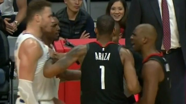 Chris Paul Calls Blake Griffin a B*TCH, Rockets STORM Clippers Locker Room