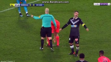 Penalty I.Santini Goal HD - Bordeaux 0 - 1 Cae 16.01.2018 HD